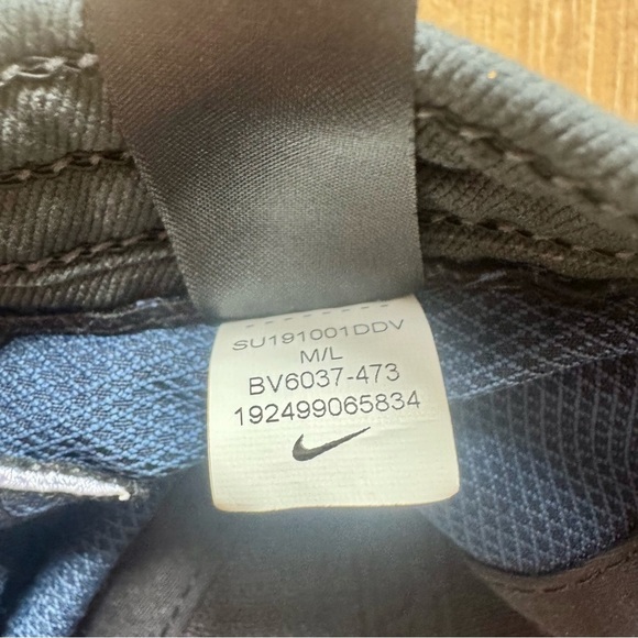 Nike Legacy91 Dri-Fit Hat in Gray and Blue - Picture 5 of 5